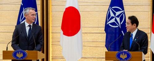 ژاپن همکاری قوی استراتژیک خود با ناتو را حفظ می کند