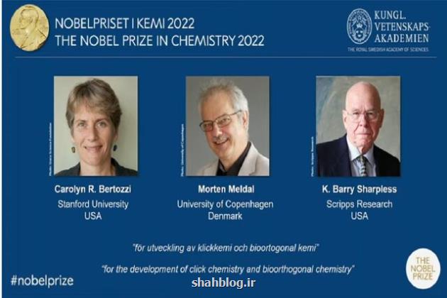 اعلام برندگان نوبل شیمی ۲۰۲۲
