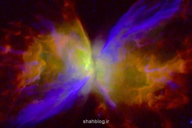 نمایش سرنوشت نهایی خورشید در سحابی پروانه