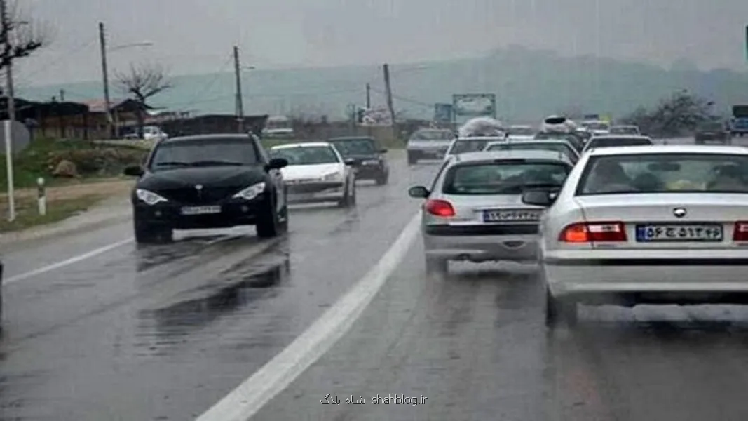 بارندگی پراکنده در محور های شمالی