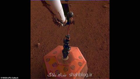 زلزله سنج اینسایت روی مریخ قرار گرفت