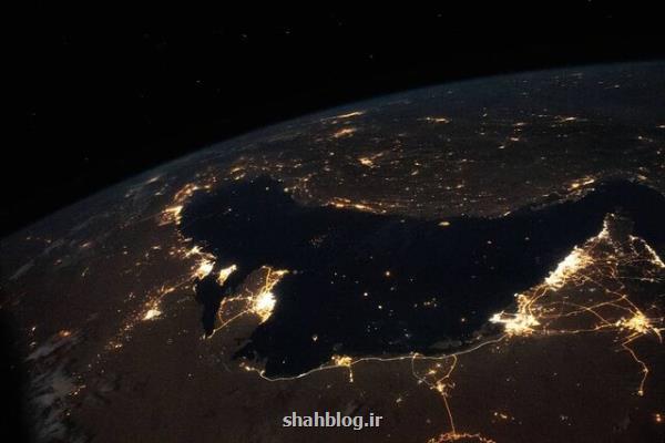 تصویر خیره كننده خلیج فارس از منظر ایستگاه فضایی بین المللی