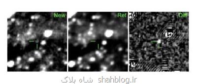 شناسایی یك جرم ستاره ای جوان در حال انفجار